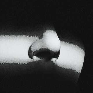 Close-up of magnetic nasal band and adhesive tab